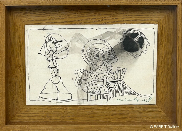 ALECHINSKY Pierre - Sans titre